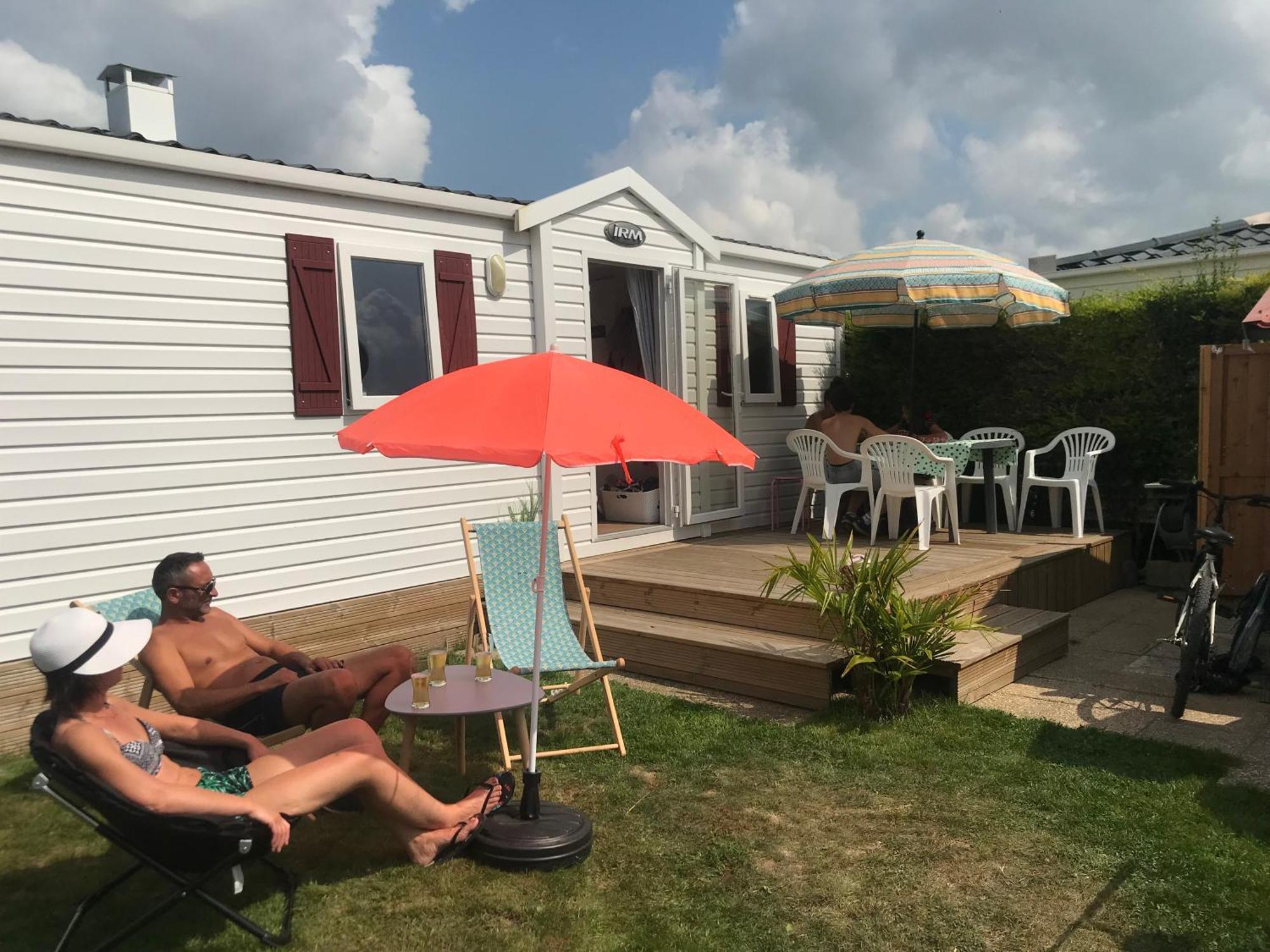 Mobil Home Montmartin-sur-Mer Dış mekan fotoğraf
