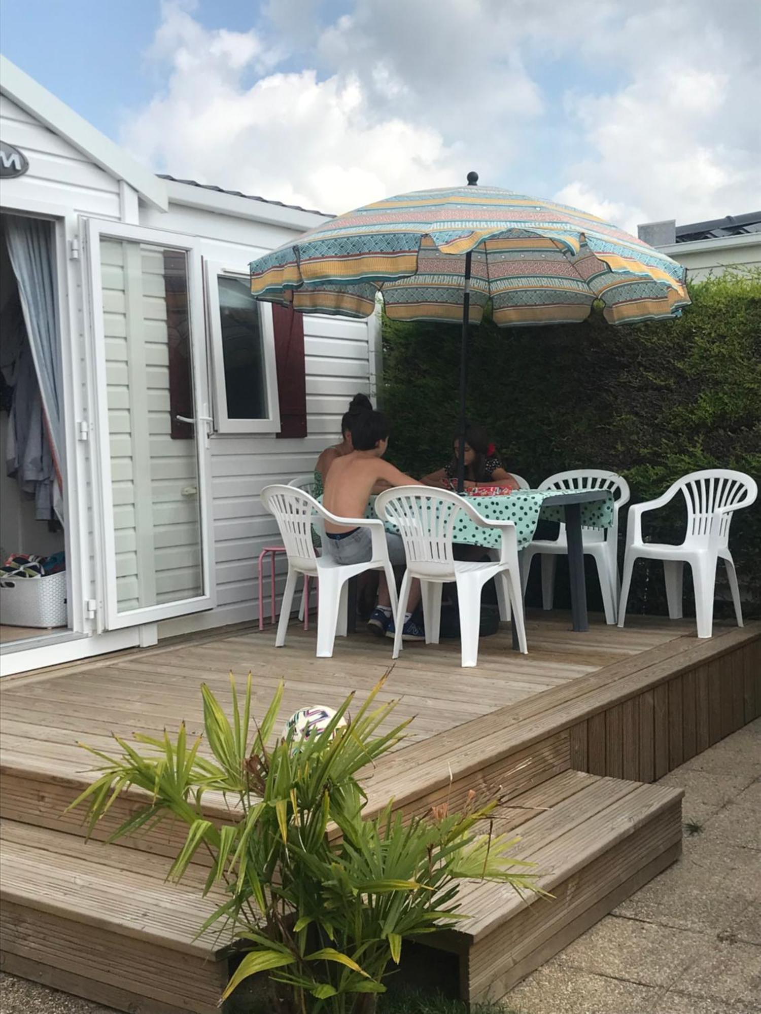 Mobil Home Montmartin-sur-Mer Dış mekan fotoğraf